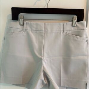 White House Black Market Light Gray Women's Shorts